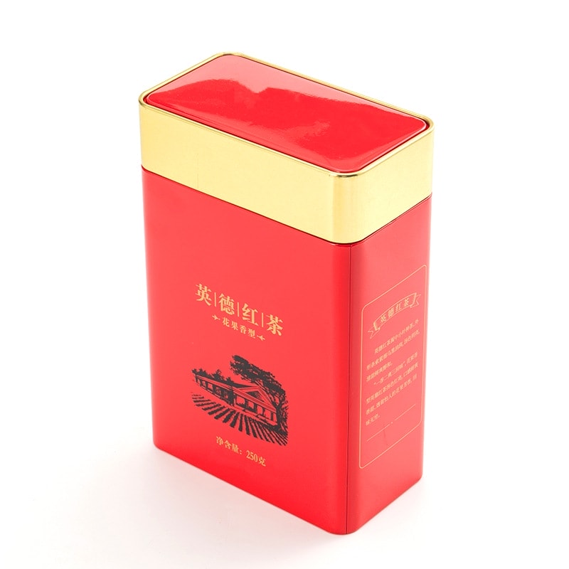Custom black tea tins for Wholesale