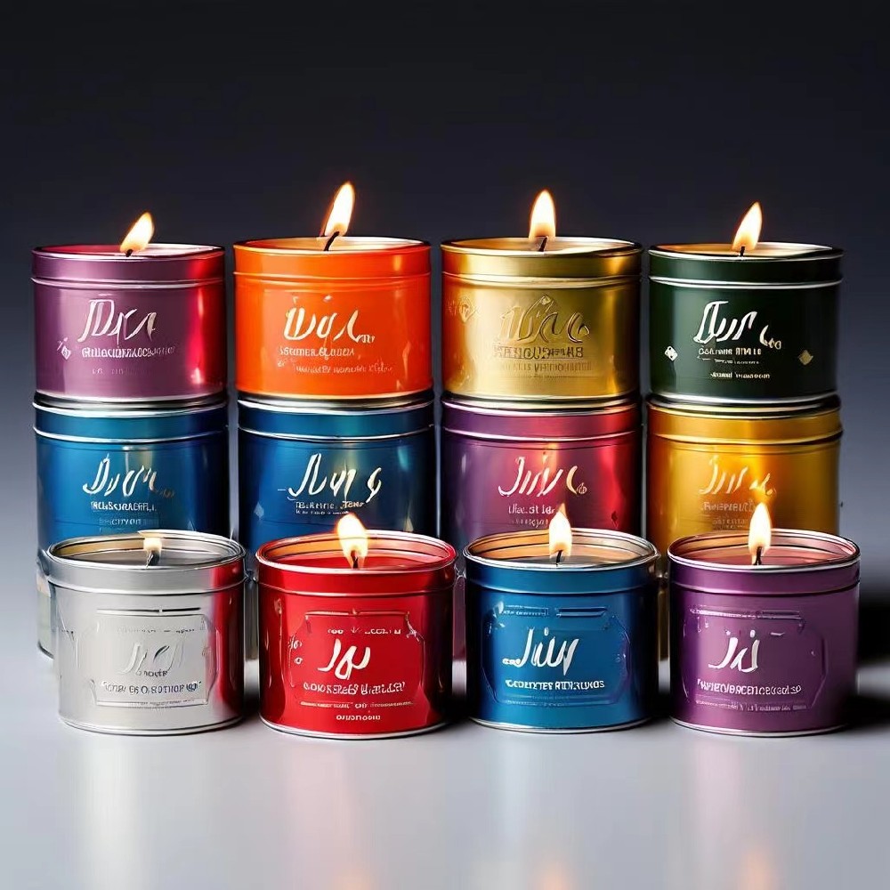 Premium Seasonal Candle Tins for Unique Branding Experience