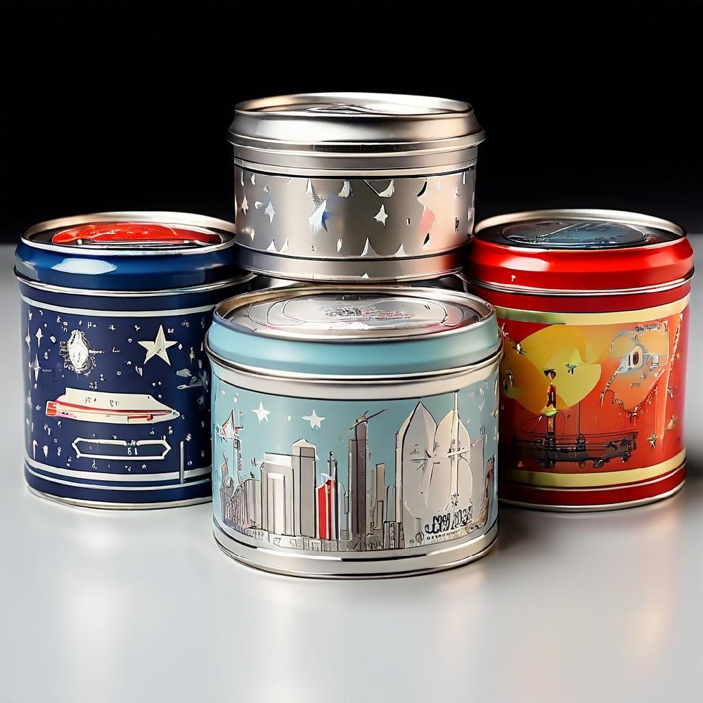 Holiday edition gadget gift tin boxes