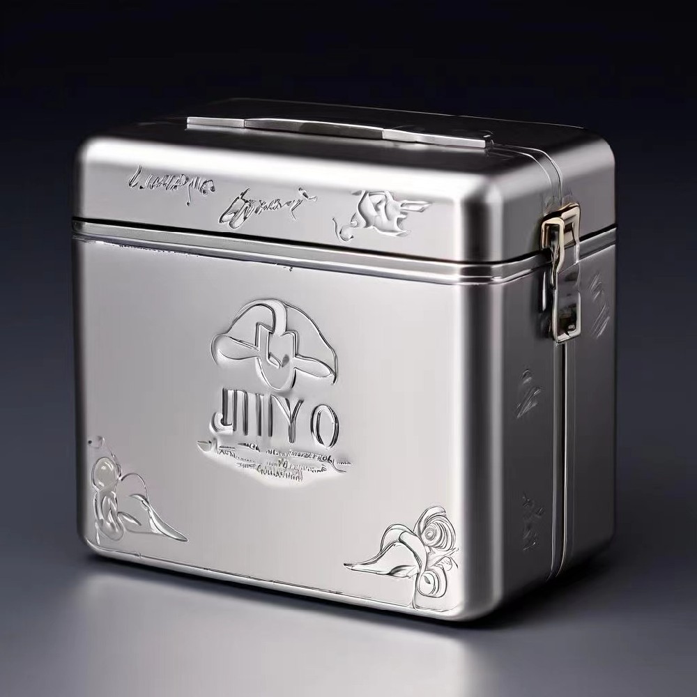 Organizational tools gift tin cases