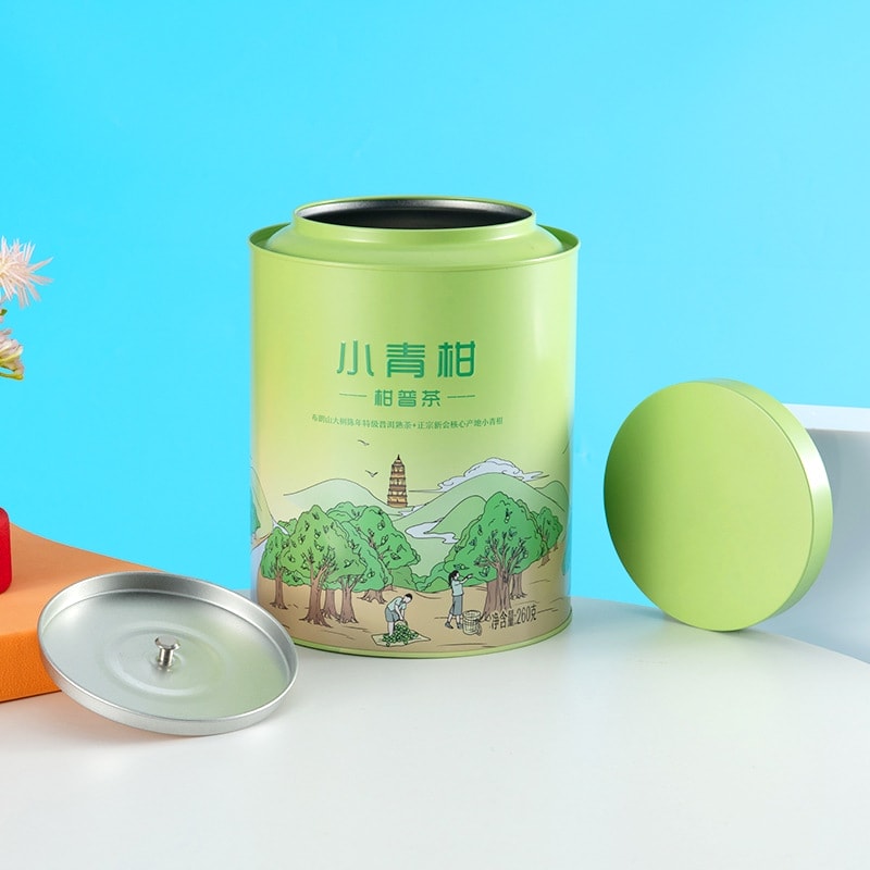 Premium Green Tea Tins for Enhanced Freshness and Branding