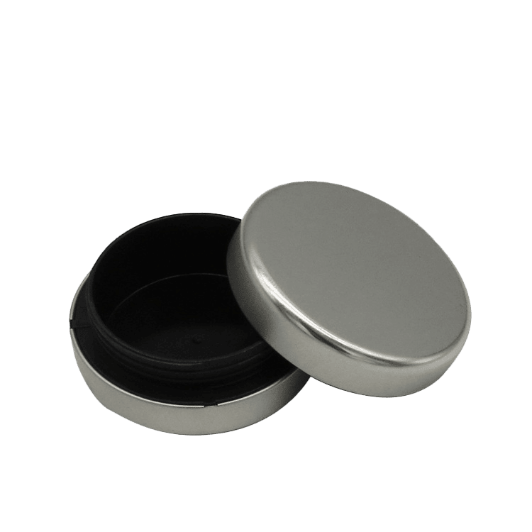 Custom round seamless slip lid tins