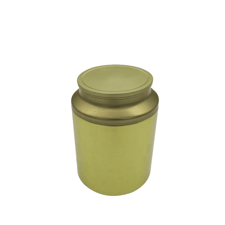 wholesale round seamless slip lid tins packaging