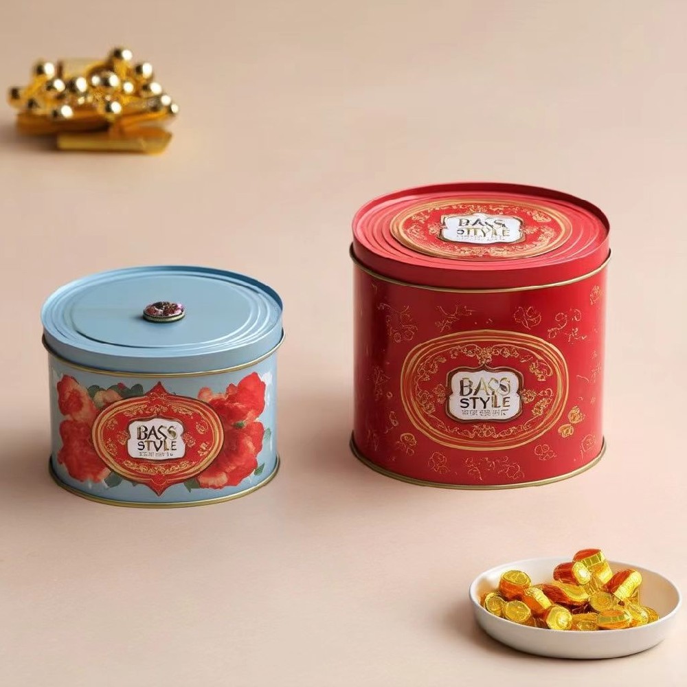 Specialty food gift sets in tins